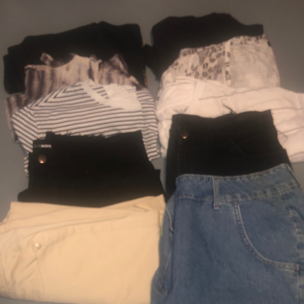 BUNDLED SUMMER SALE
13-Pcs Multi-designed Tops and Shorts (added 3pcs)